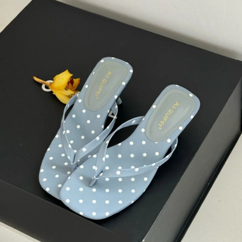 Bailamos 2025 Brand Women Slippers High Heels Sandals Sexy Open Toe Party Wedding Summer Shoes Woman Soft Outdoor Slides Beach F