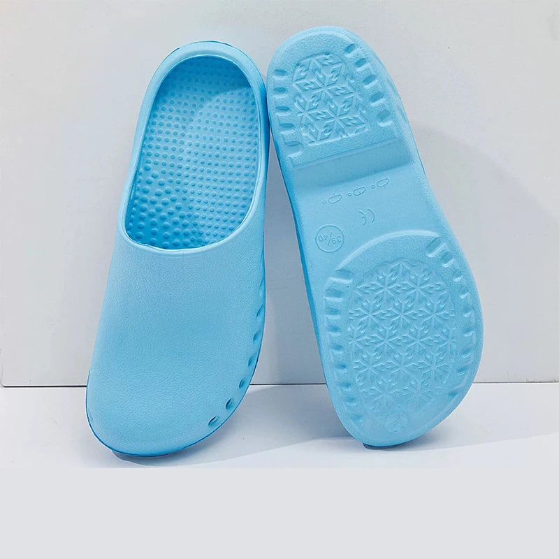 Anti-slip Surgical Shoes Medical Clogs Dental Nurses Working Shoes EVA Operating Room Protective Sandals for Women Men 2441