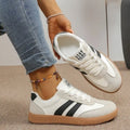 2026 New Designer Sneakers for Women Casual Patchwork Leather Sneakers Women Outdoor Casual Comfortable Ladies Shoe