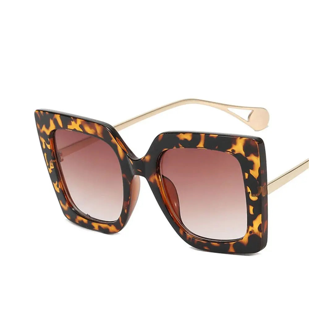 New Fashion Square Eyeglasses Optical Anti-blue Glasses Sunglasses Frame Eyewear Female Spectacles Vintage Oversized Accessories
