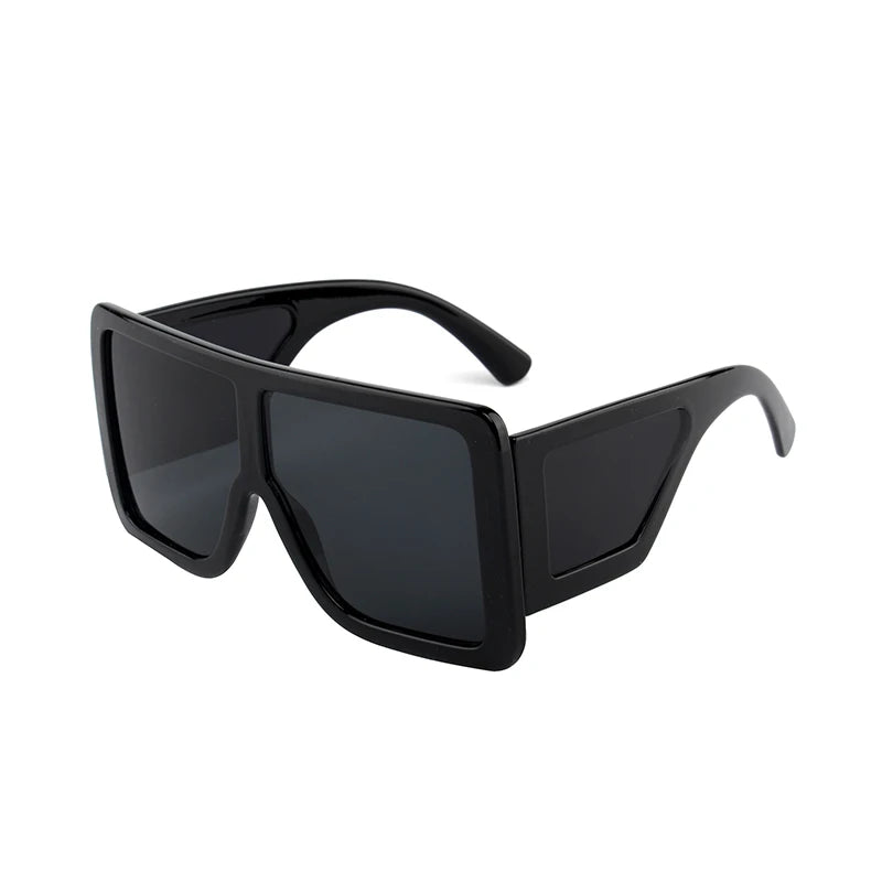 Kenbo Big Square Vintage Sunglasses Women Men Wide Frame Luxury Large Oversize Sun Glasses Ladies Fashion Designer UV400 Eyewear
