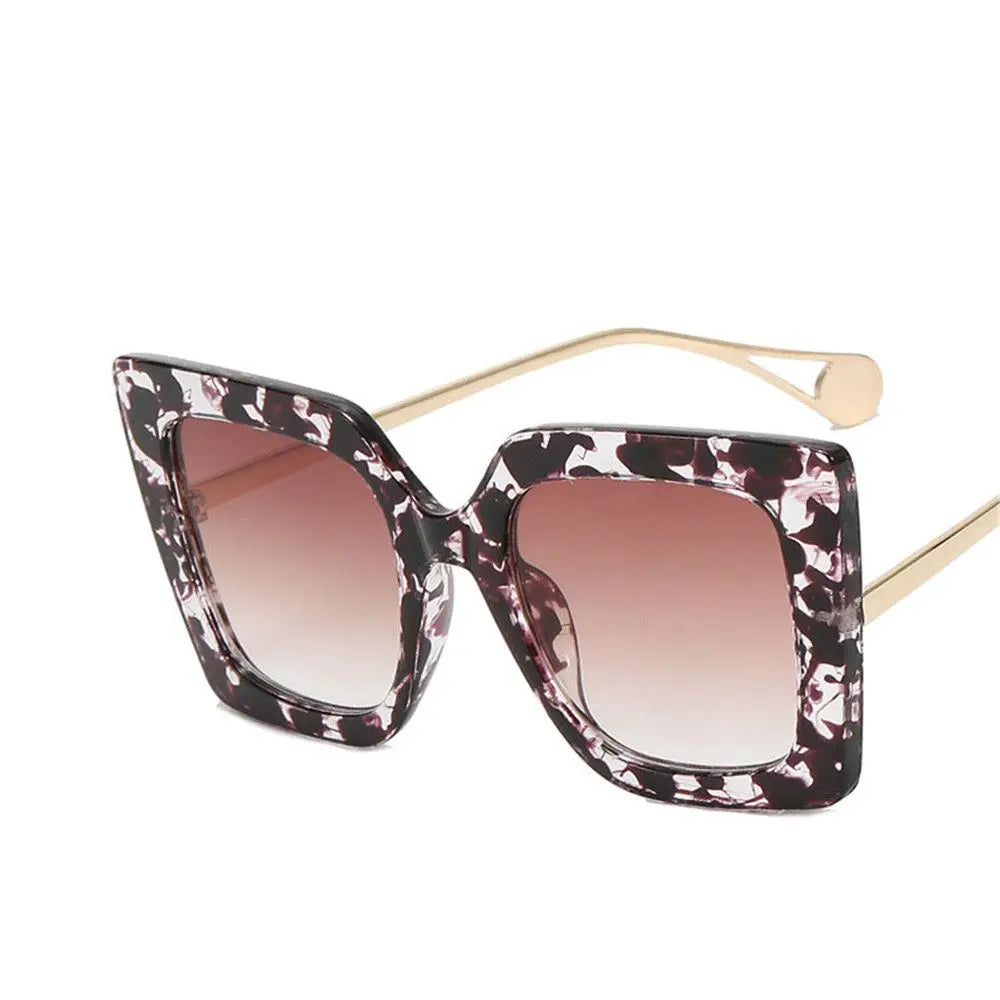 New Fashion Square Eyeglasses Optical Anti-blue Glasses Sunglasses Frame Eyewear Female Spectacles Vintage Oversized Accessories