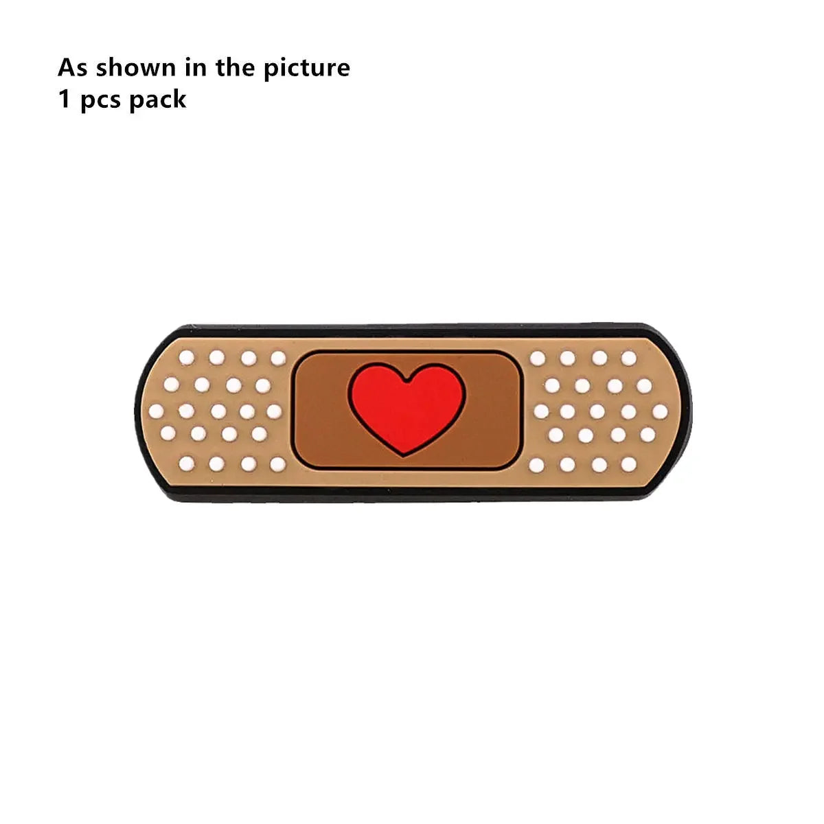 1 Pcs Original Cartoon Medical Style PVC Shoe Charms Accessories Cute Doctor Nurse Bandaid Ambulance Shapes Sandal Upper Buckle
