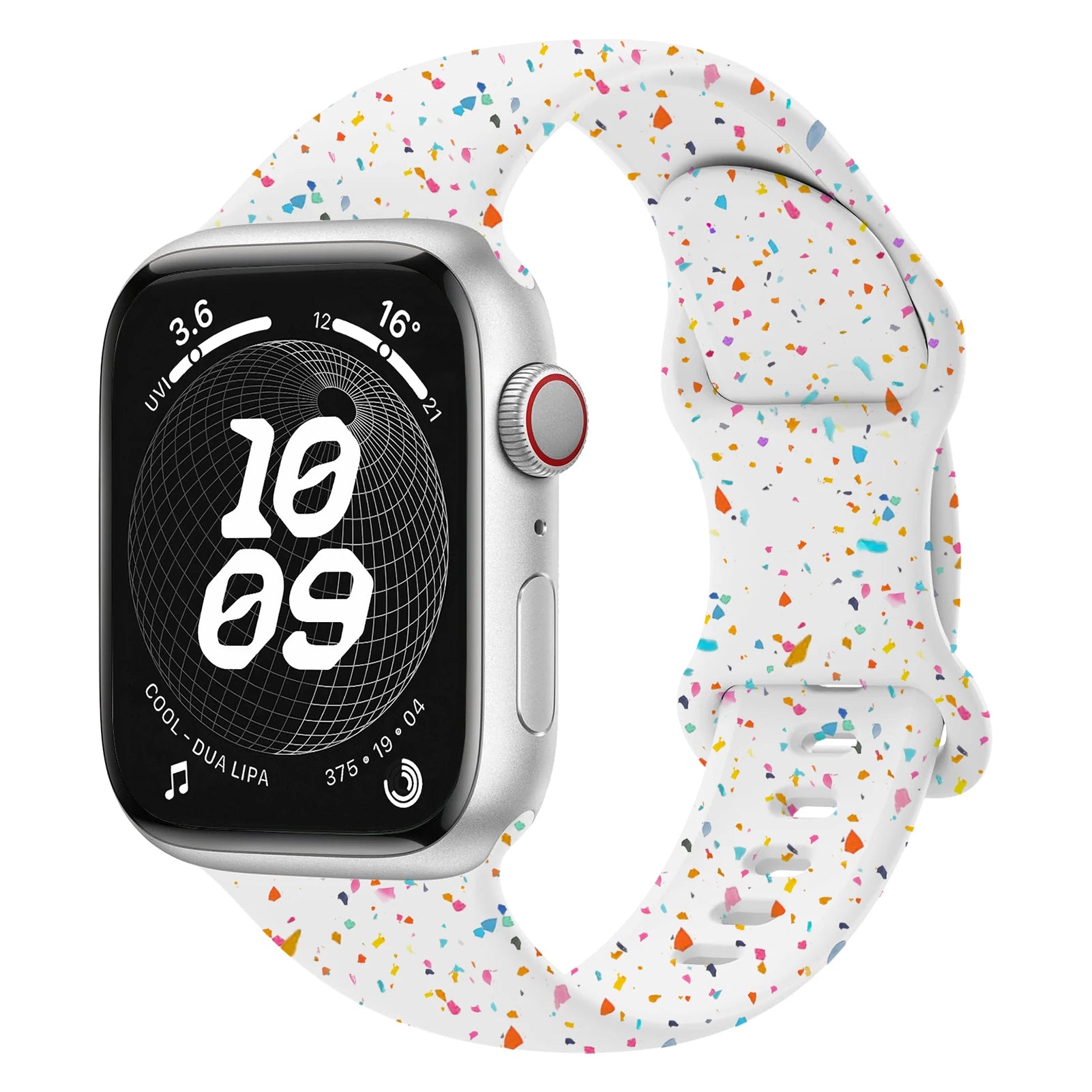 Sport Silicone Loop for Apple watch band 40mm 45mm 44mm 41mm 38mm 49mm Soft bracelet iwatch Series 9 8 7 6 5 3 SE Ultra 2 strap
