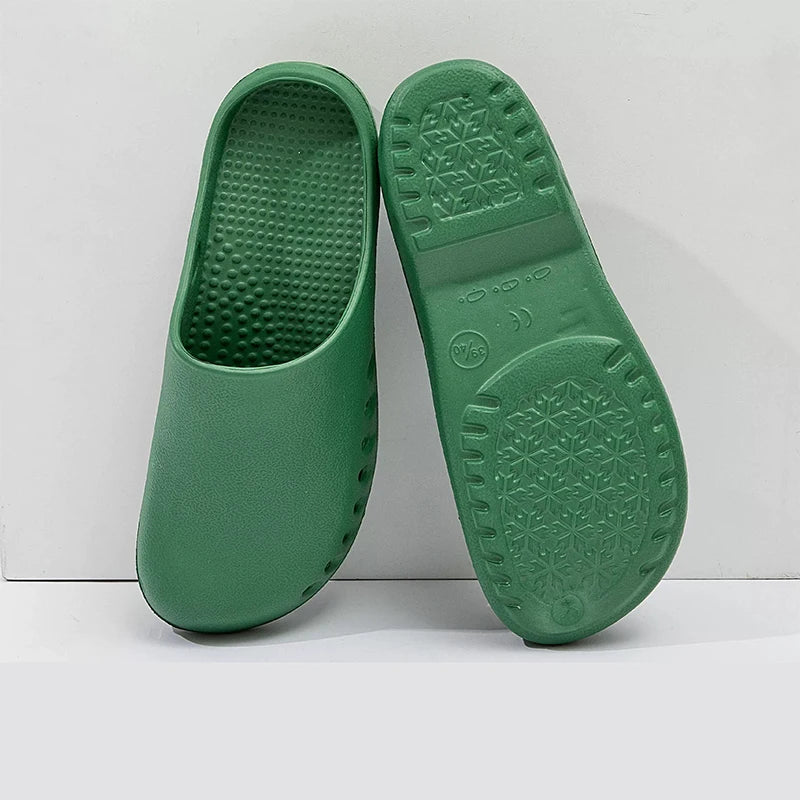 Anti-slip Surgical Shoes Medical Clogs Dental Nurses Working Shoes EVA Operating Room Protective Sandals for Women Men 2441