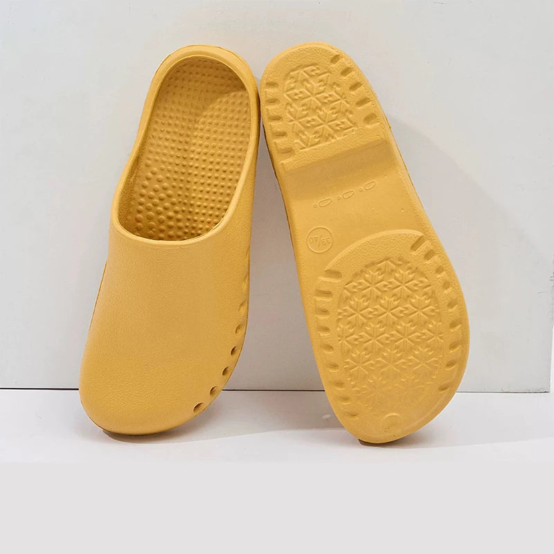 Anti-slip Surgical Shoes Medical Clogs Dental Nurses Working Shoes EVA Operating Room Protective Sandals for Women Men 2441