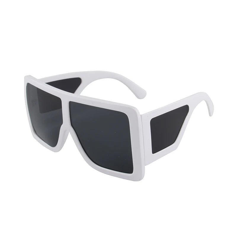 Kenbo Big Square Vintage Sunglasses Women Men Wide Frame Luxury Large Oversize Sun Glasses Ladies Fashion Designer UV400 Eyewear