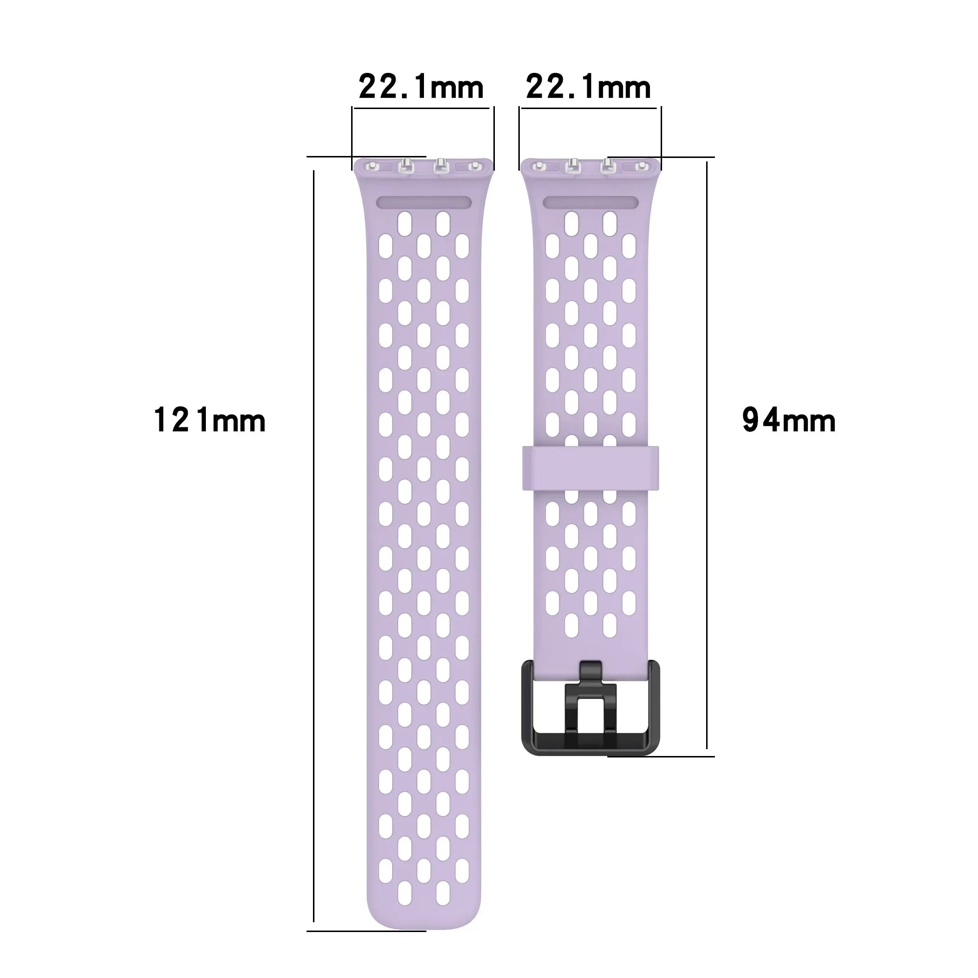 Breathable Straps for Samsung Galaxy FIT 3 Silicone Band Women Men Soft Sport Band for Samsung Smartwatch FIT3 Wriatband