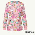 Women Nurse Scrub Jacket Medical Uniform Hospital Dental Clinic Work Wear Outwear for Pharmacy Vet Pet Shop Pharmacy Outwear