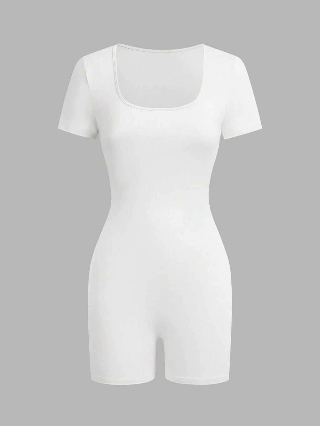 American short-sleeved outdoor and sports clothing, yoga integrated sports suit, women's fitness stretchy tight-fitting clothes
