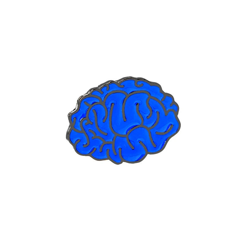 Organ Medical Stethoscope Brooches Pins Heart Tooth Brain Eye Badges For Doctor Nurse Dentist Jewelry Enamel Jackets Collar Pin