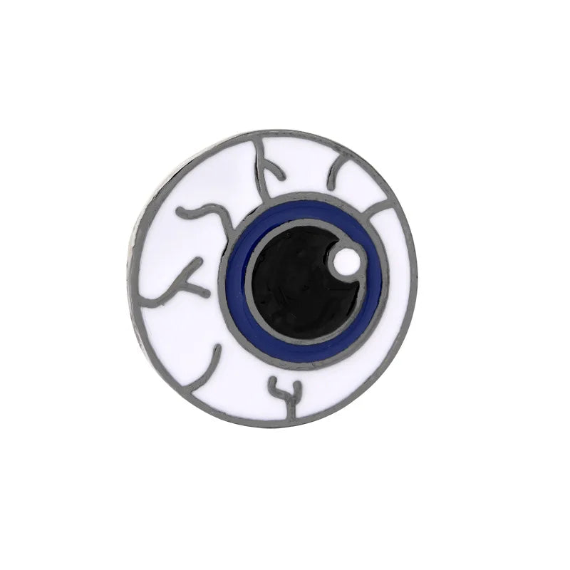 Organ Medical Stethoscope Brooches Pins Heart Tooth Brain Eye Badges For Doctor Nurse Dentist Jewelry Enamel Jackets Collar Pin