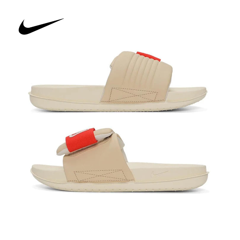 Nike Women's Offcourt Adjust Slide Sandals Adjustable Strap Lightweight Cushioned Casual Slides DV1033-100