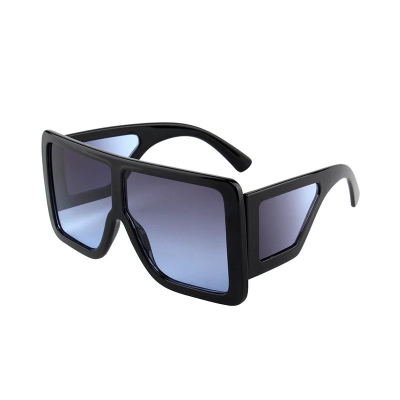 Kenbo Big Square Vintage Sunglasses Women Men Wide Frame Luxury Large Oversize Sun Glasses Ladies Fashion Designer UV400 Eyewear