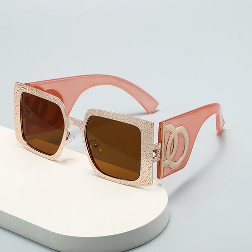 2024 New Big Square Sunglasses Women Fashion Cool Outdoor Eyewear Trendy Wide Frame Designer UV400 Party Sun Glasses Men Gafas