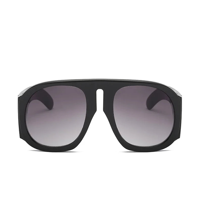 Celebrity Brand Luxury Sunglasses Women Oversized Glasses For Female Male Black Mask Wide Frame Sun Glasses Retro Shades UV400
