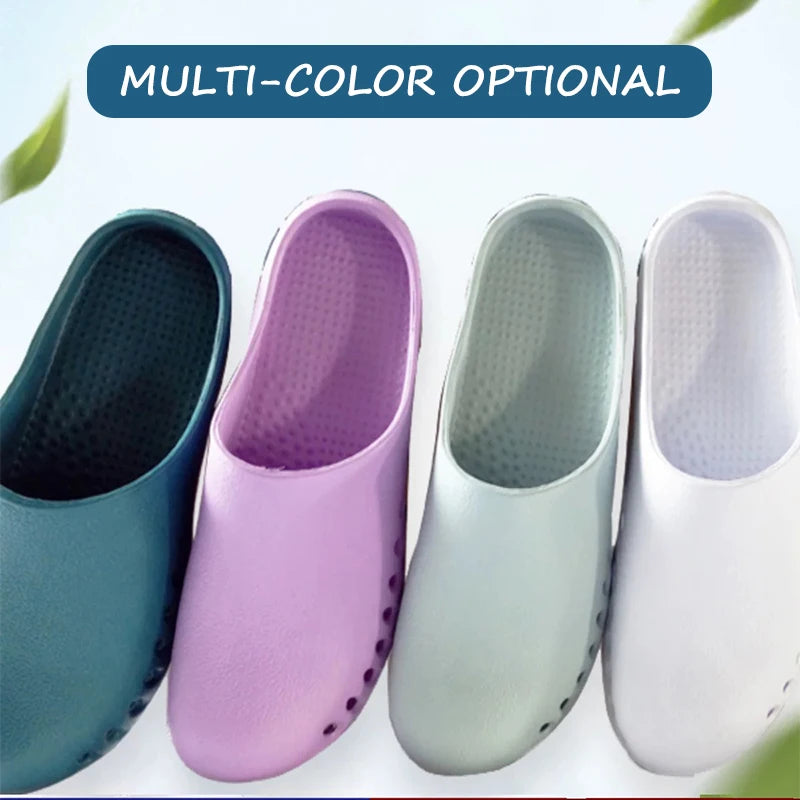 Anti-slip Surgical Shoes Medical Clogs Dental Nurses Working Shoes EVA Operating Room Protective Sandals for Women Men 2441