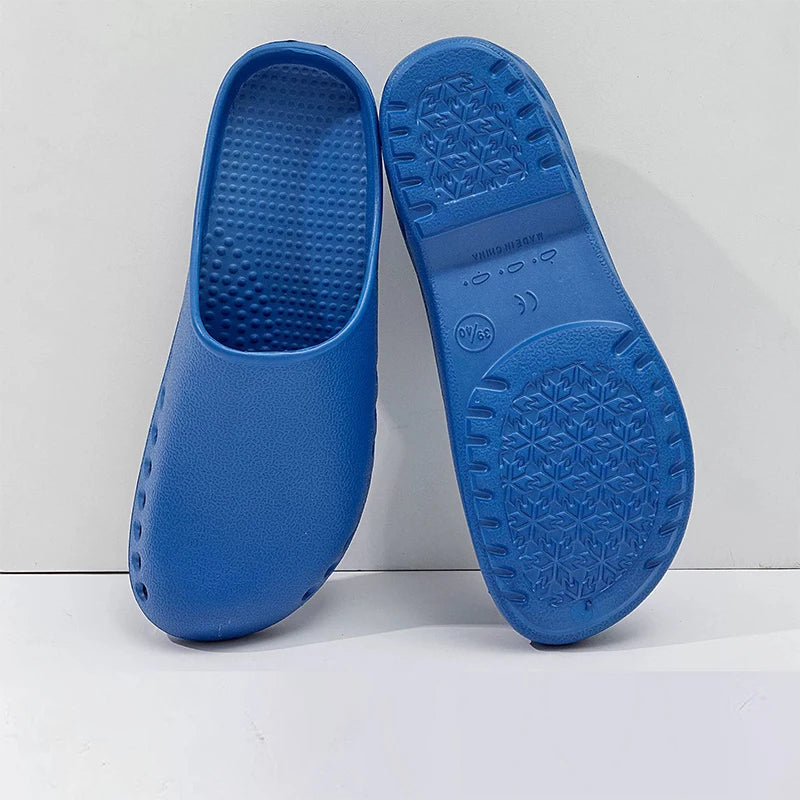 Anti-slip Surgical Shoes Medical Clogs Dental Nurses Working Shoes EVA Operating Room Protective Sandals for Women Men 2441