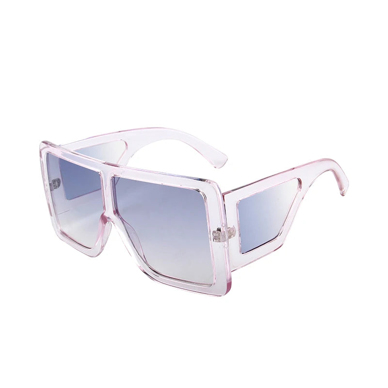 Kenbo Big Square Vintage Sunglasses Women Men Wide Frame Luxury Large Oversize Sun Glasses Ladies Fashion Designer UV400 Eyewear
