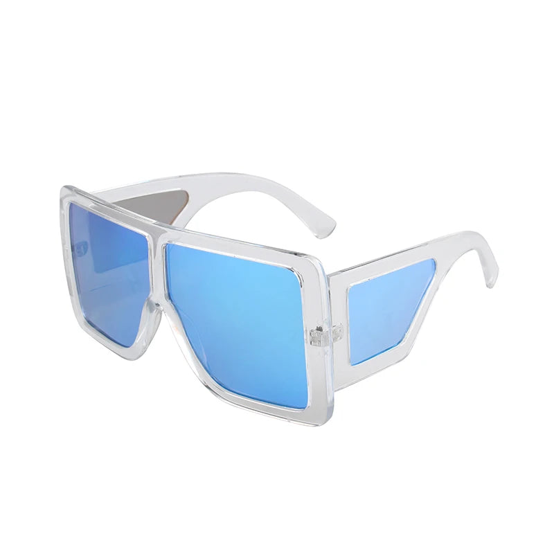 Kenbo Big Square Vintage Sunglasses Women Men Wide Frame Luxury Large Oversize Sun Glasses Ladies Fashion Designer UV400 Eyewear