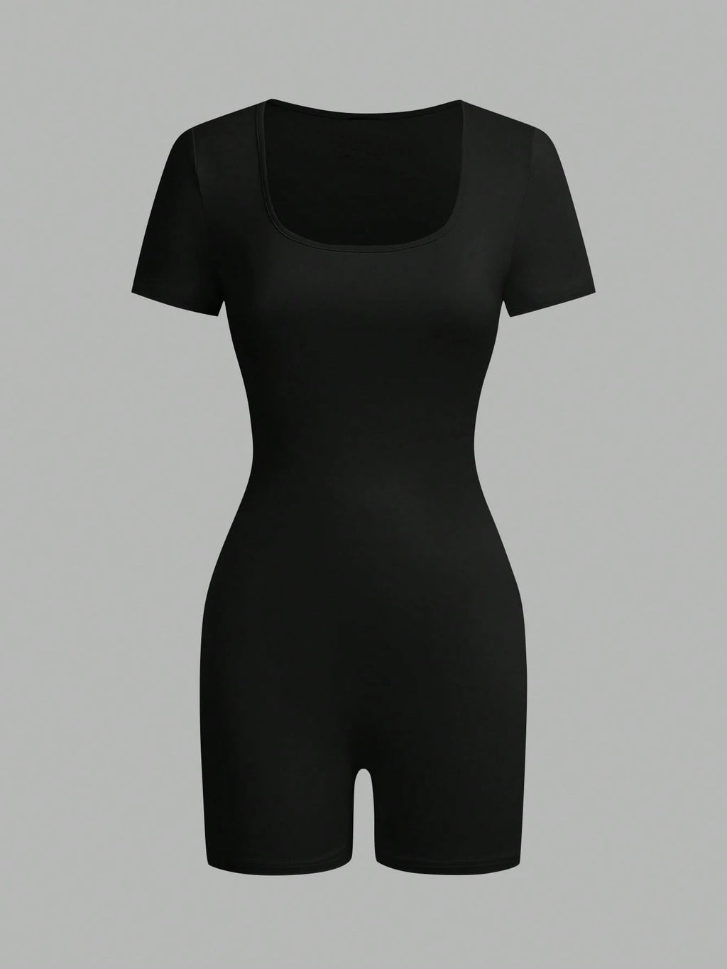 American short-sleeved outdoor and sports clothing, yoga integrated sports suit, women's fitness stretchy tight-fitting clothes