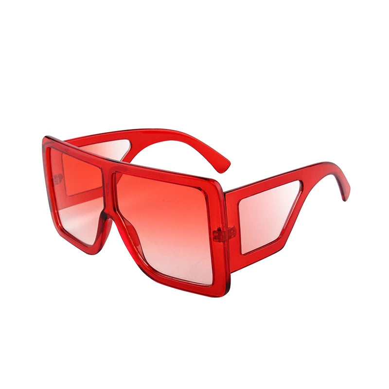 Kenbo Big Square Vintage Sunglasses Women Men Wide Frame Luxury Large Oversize Sun Glasses Ladies Fashion Designer UV400 Eyewear